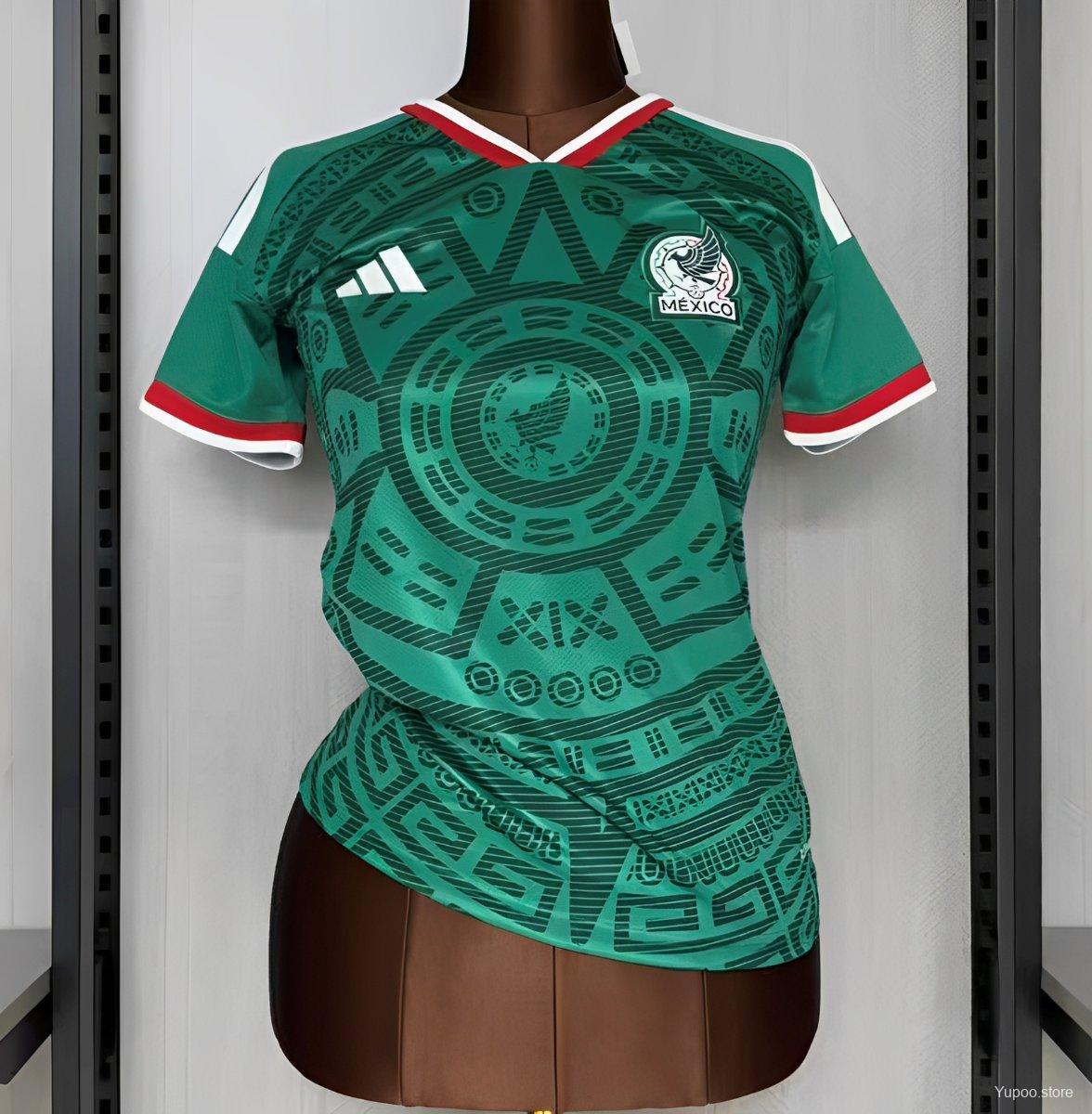 Camiseta de fútbol México 2026 LOCAL MANGA CORTA VERSION FAN